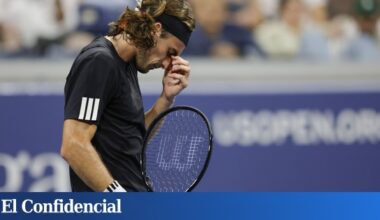 Tsitsipas, el drama del tenista que se bloqueó cuando rozaba el éxito