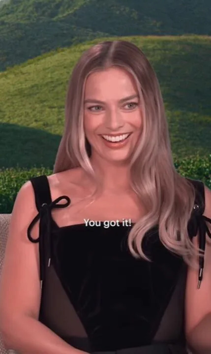 Margot Robbie habló junto a Colin Farrell en Letterboxd (Foto: Captura Instagram/@letterboxd)
