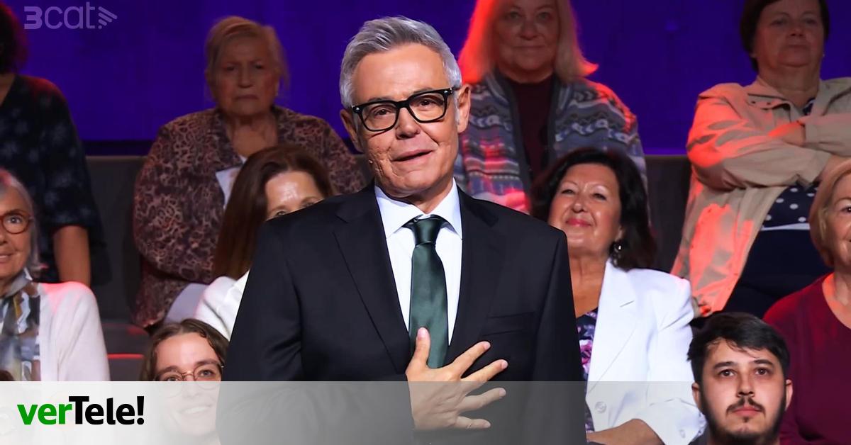 así fue su regreso a TV3 después de pasar años en las cadenas nacionales