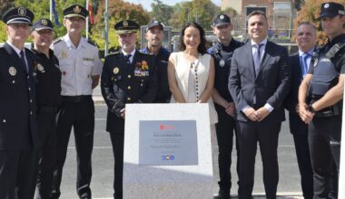 San Sebastián de los Reyes y Alcobendas se unen para rendir homenaje a la Policía Nacional por su bicentenario - La Plaza de Sanse