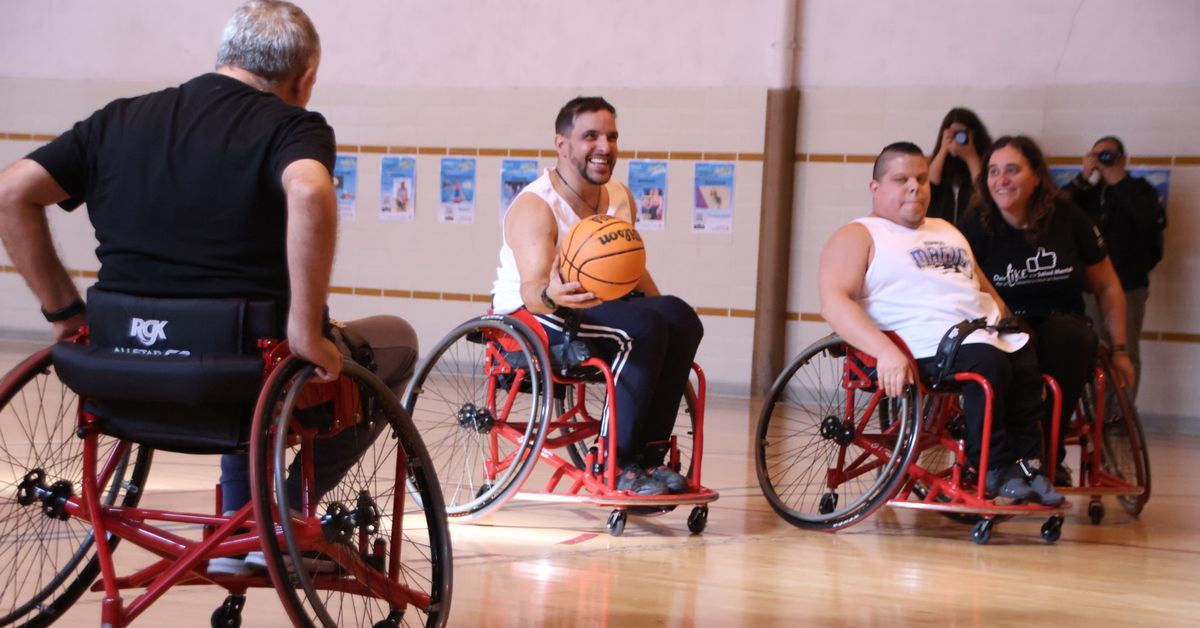 Compiten por ilusión y no por trofeos, el baloncesto inclusivo que hace equipo dentro y fuera de la pista