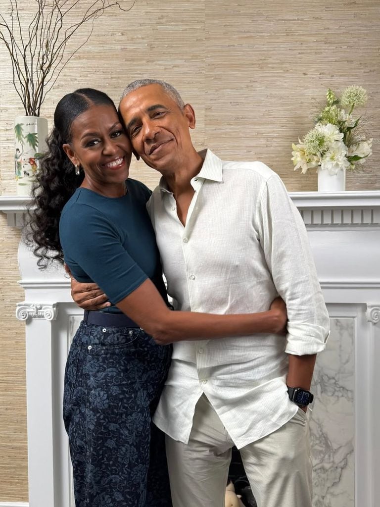 Michelle Obama felicita el cumpleaños a su marido, Barack