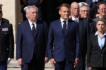 El presidente francés Emmanuel Macron