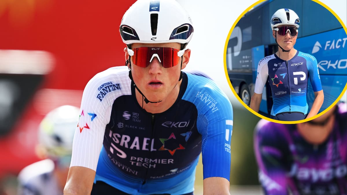 El Israel-Premier Tech elimina el nombre del país en sus maillots de La Vuelta
