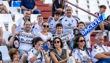 Las fotos de la afición en el Albacete - Mirandés
