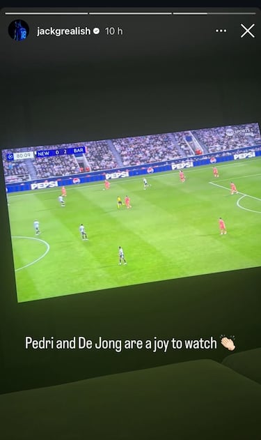 Grealish y Scholes se rinden públicamente a Pedri y De Jong 