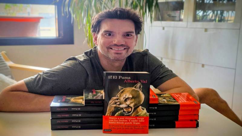 El escritor conquense Alberto presenta este miércoles El Puma, segundo caso de la inspectora Guiomar Aguilera