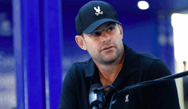 Andy Roddick en su podcast 'Served'. Fuente: Getty