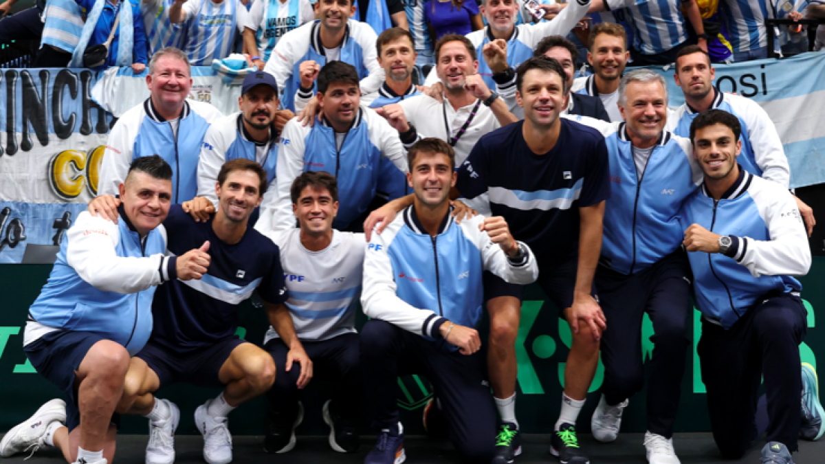 Argetina saca el billete para la Copa Davis de Bolonia. Fuente: ATP