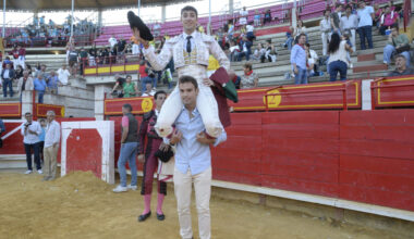Pedro Andrés triunfa en la novillada de Laguna de Duero