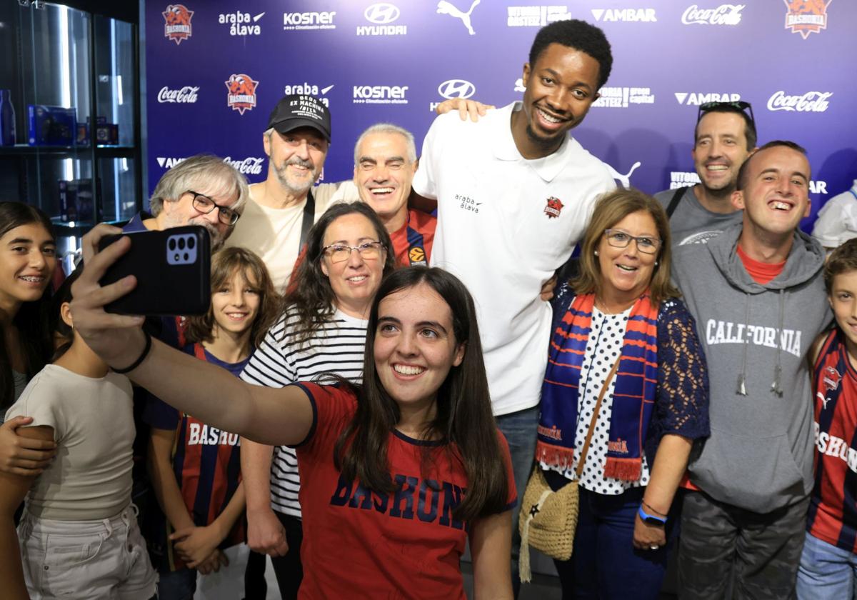 Diakite, listo para la guerra en las filas del Baskonia