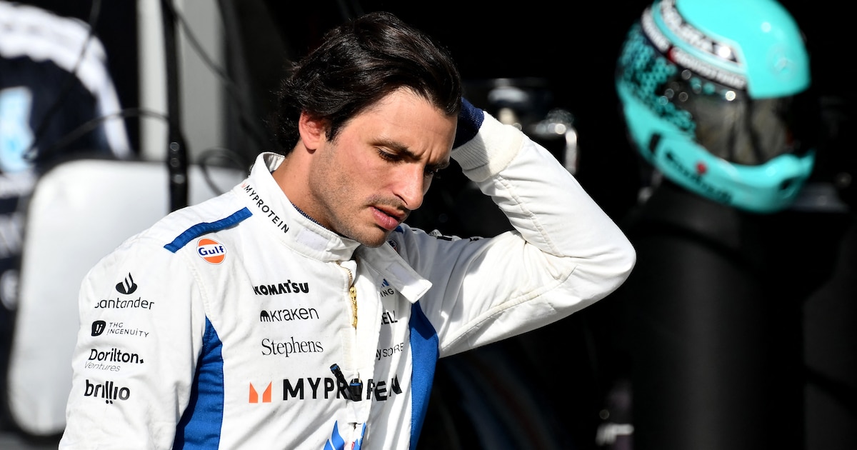 “No es mi estilo de conducción”: la frustración de Carlos Sainz al ser superado ampliamente por Alex Albon en Williams