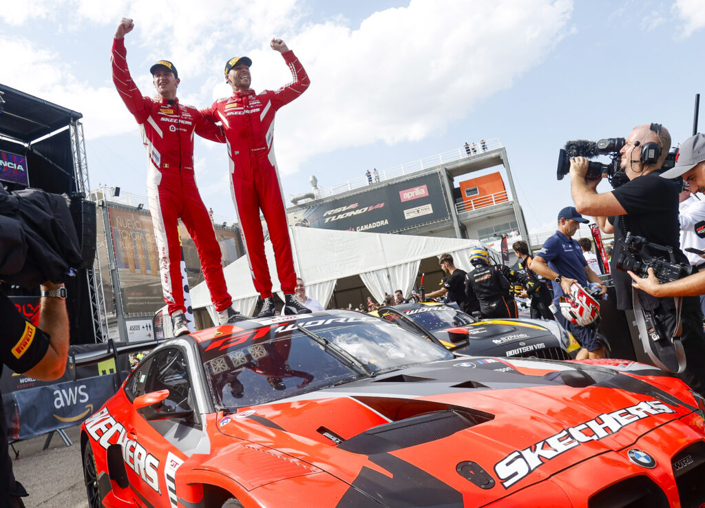 Van der Linde y Weert campeones de la Sprint Cup del GT World Challenge en el Circuit Ricardo Tormo