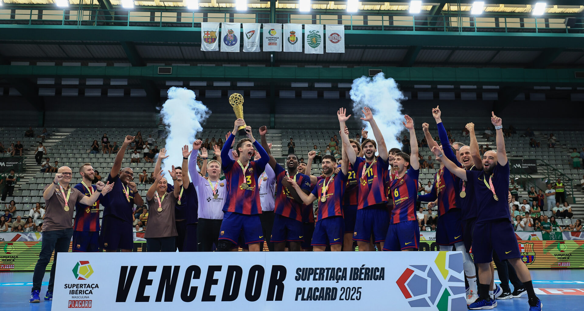 Sporting: ¡Campeones de la Supercopa Ibérica! (35-34)