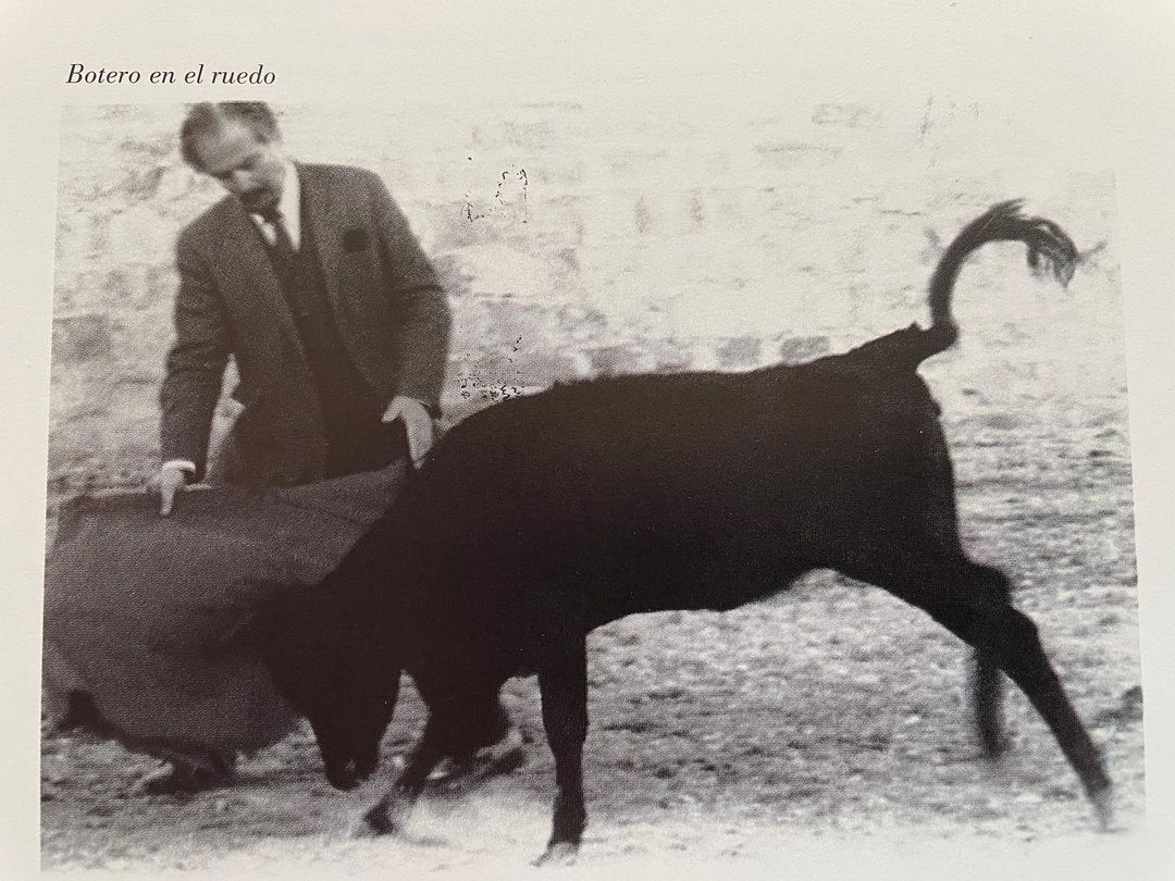 A dos años de su partida , ese recuerdo taurino del maestro Botero que quiso ser torero y solo llegó a gran pintor universal