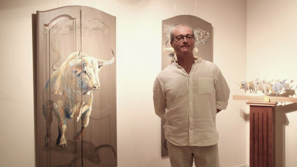 Alfonso Rey, un artista con muchas tablas