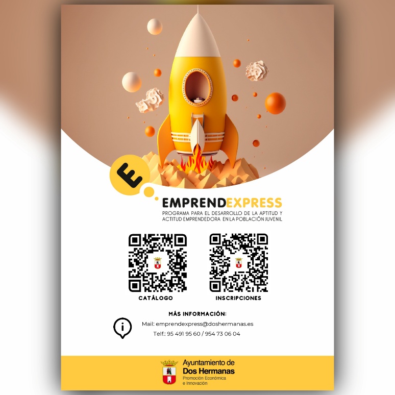 El Ayuntamiento de Dos Hermanas presenta una nueva edición de su programa para el emprendimiento juvenil EMPRENDEXPRESS