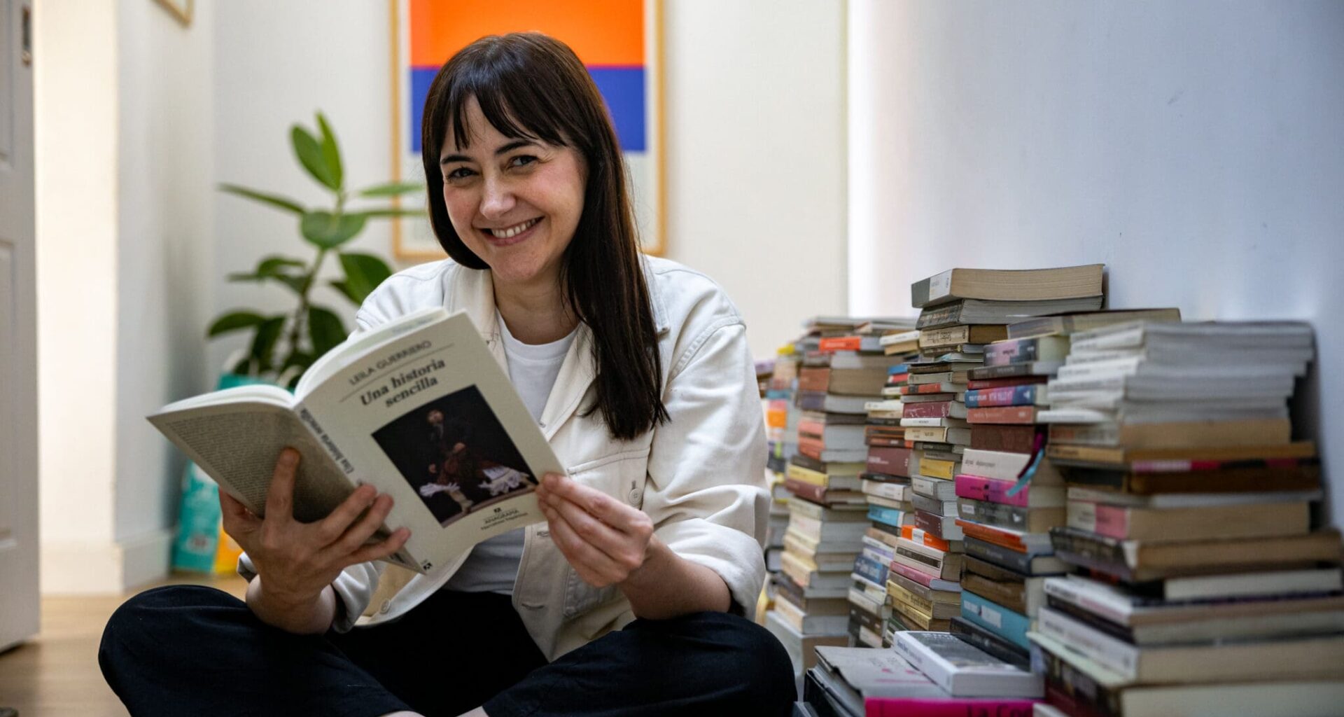 Ximena Sáenz trafica libros en los espacios culinarios