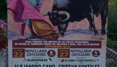 Feria taurina de Villaviciosa de Odón 2025