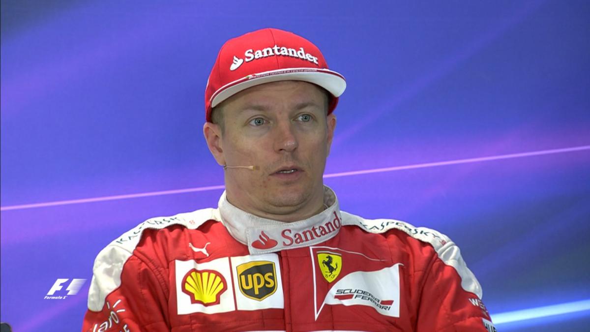 Räikkönen se caracterizó por su frialdad 