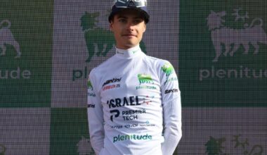 Sin poder recoger el maillot de mejor joven y escondidos en su hotel: el final de la Vuelta para el Israel-Premier Tech