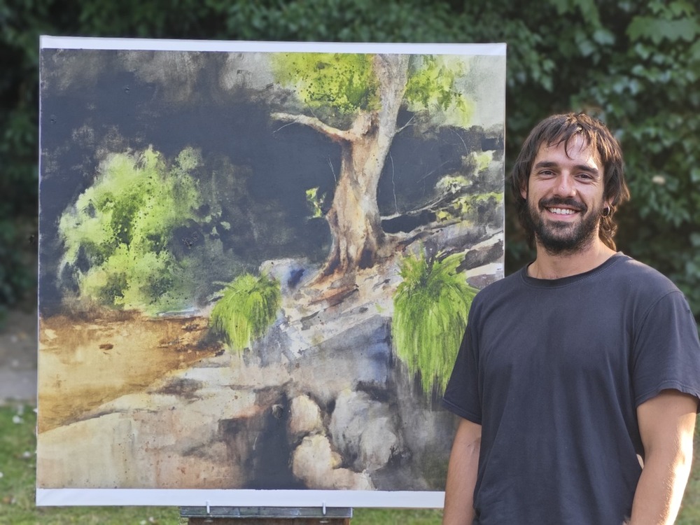 Pedro Méndez: «La pintura es, sobre todo, trabajo»