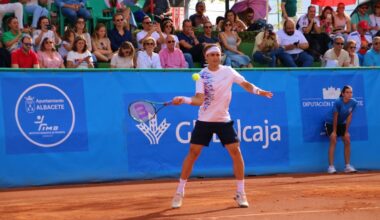 Máxima expectación en el Club Tenis Albacete ante el comienzo de la Copa Leyendas