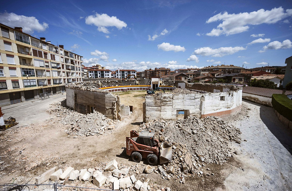 La reforma del coso taurino de Medina de Pomar incluye la reurbanización de su entorno