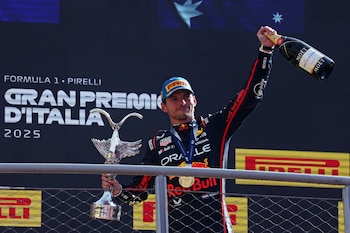 Max Verstappen celebra su triunfo