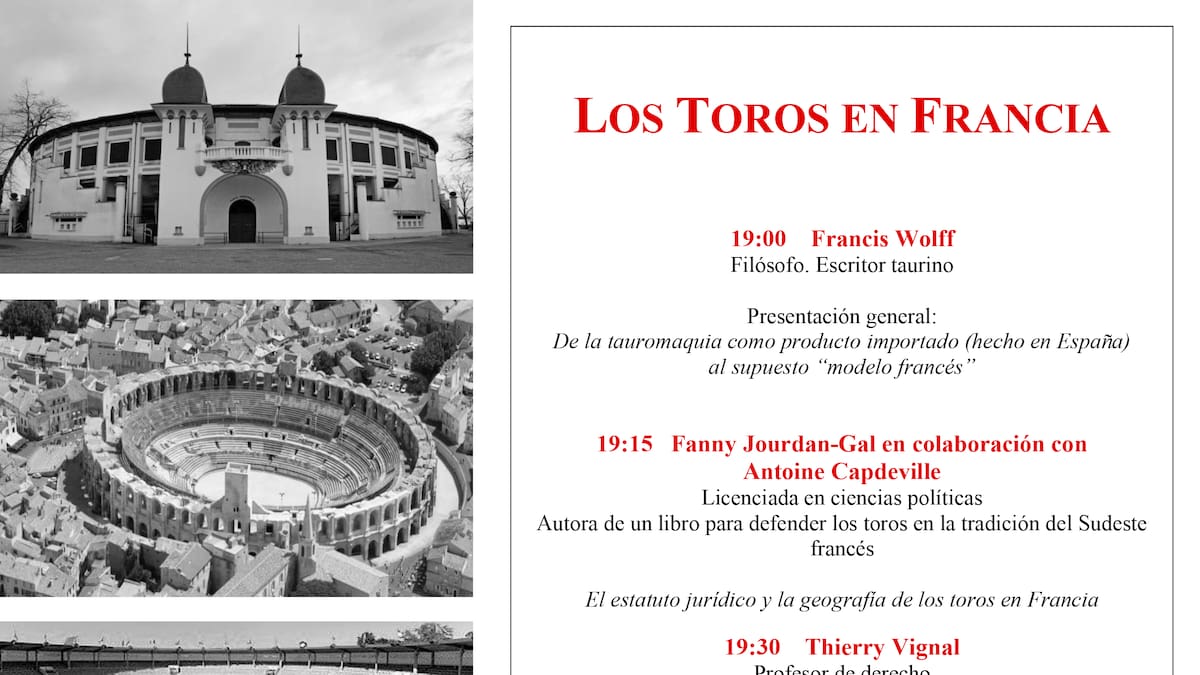 La Fundación de Estudios Taurinos organiza una jornadas sobre 'Los toros en Francia' | Ocio y cultura
