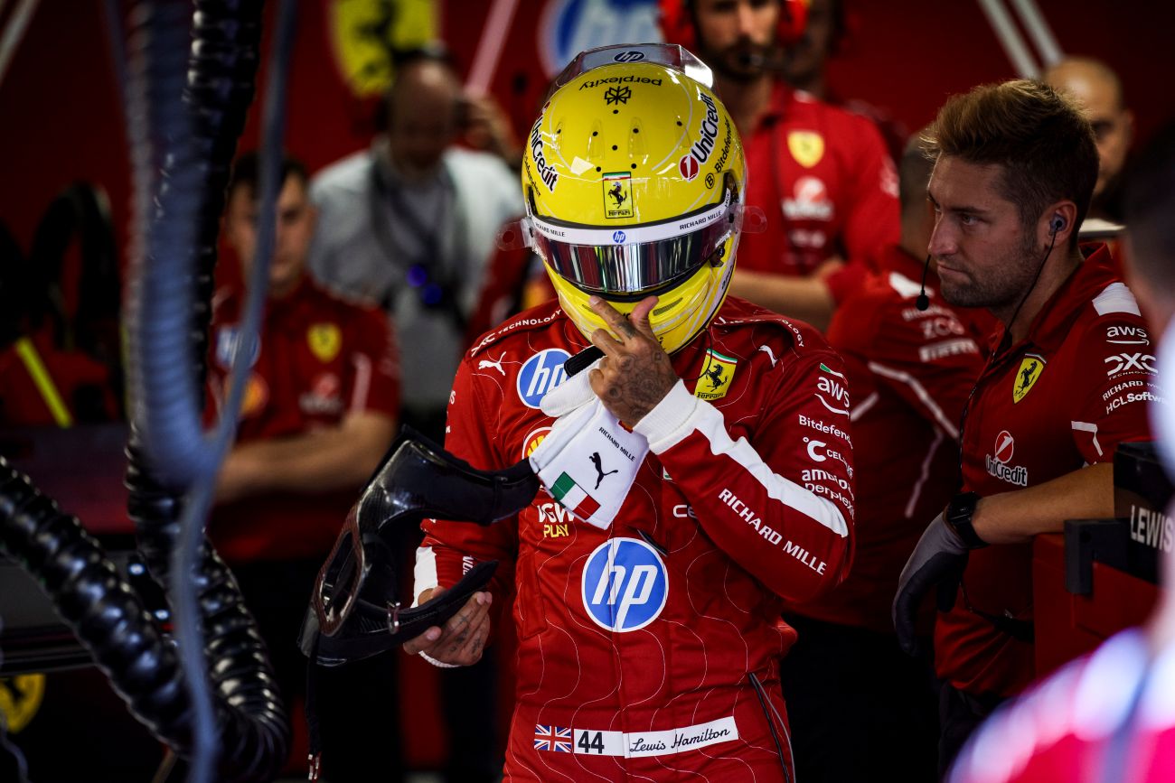 F1 - Hamilton no cree en una victoria de Ferrari en 2025: "Están por delante en todas partes"