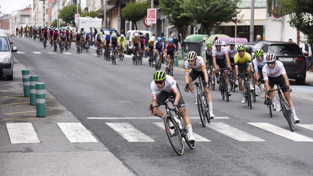 Ciclismo de primer nivel en A Estrada con la Volta a Galicia - La Voz de Galicia