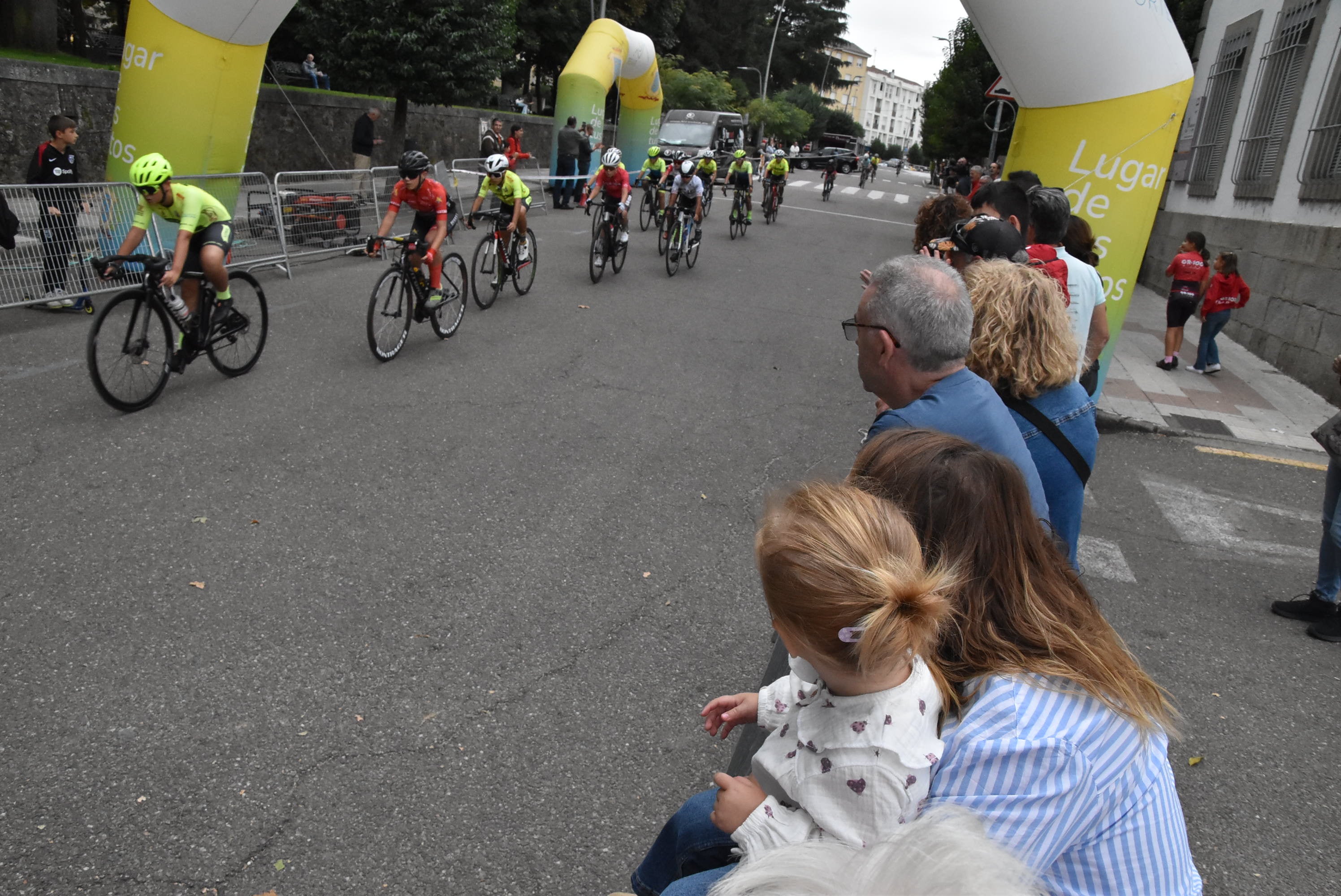 Buen ambiente en el Criterium de Dueñas en Béjar