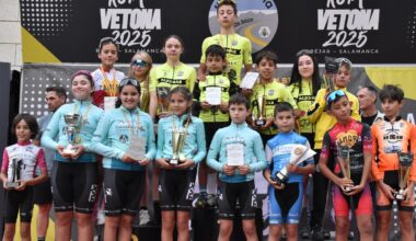 Buen ambiente en el Criterium de Dueñas en Béjar