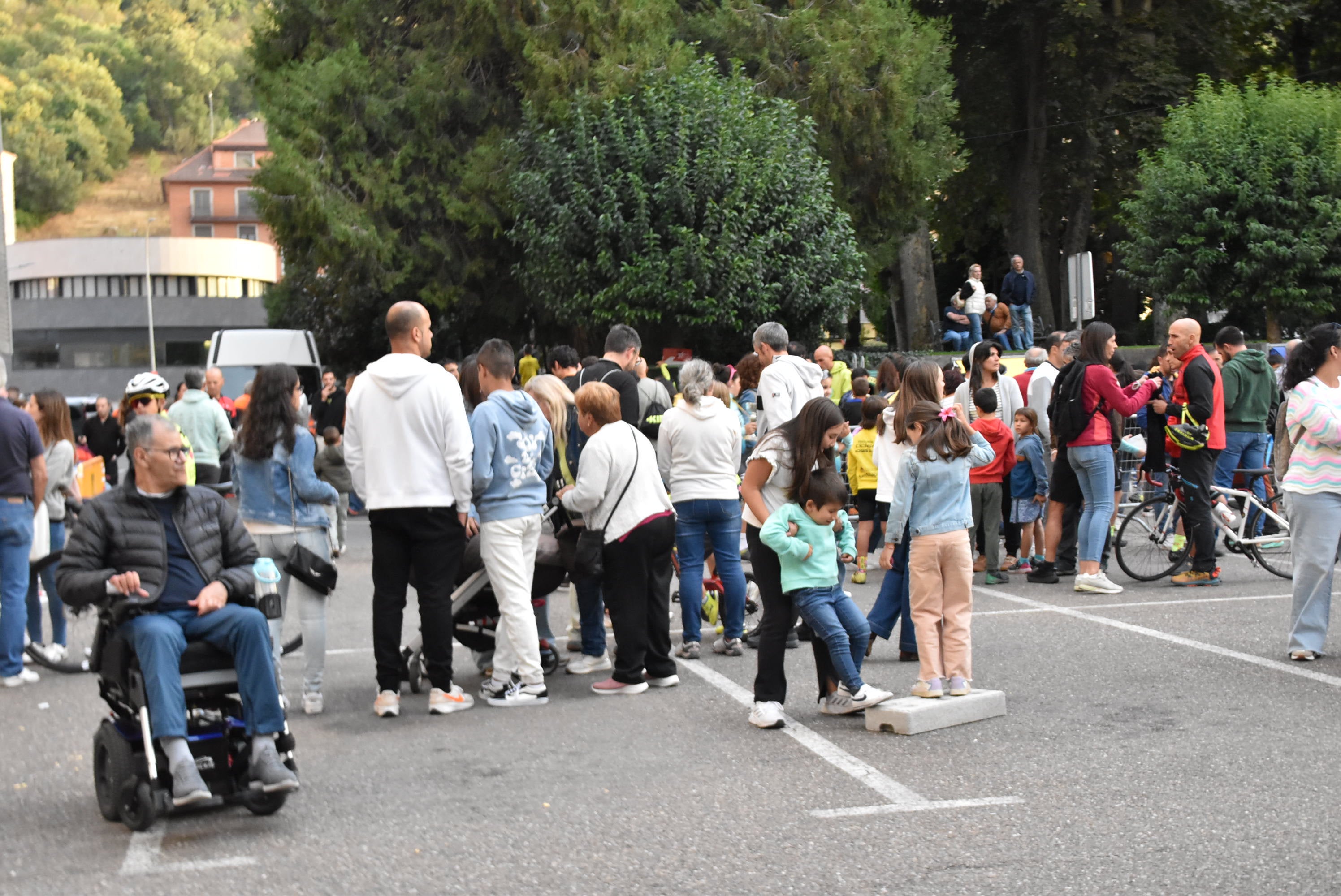 Buen ambiente en el Criterium de Dueñas en Béjar