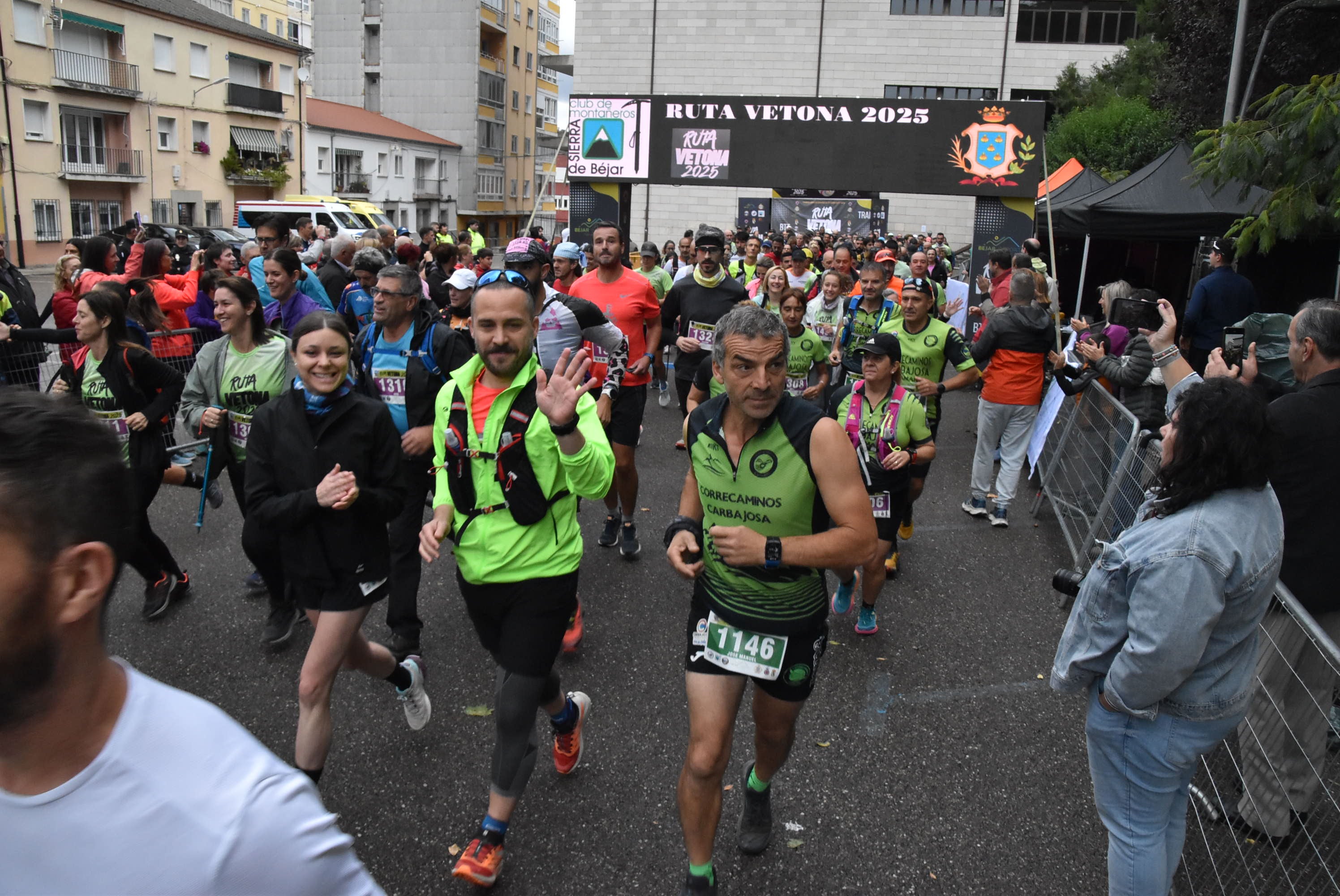 La Ruta Vetona llena Béjar de deporte