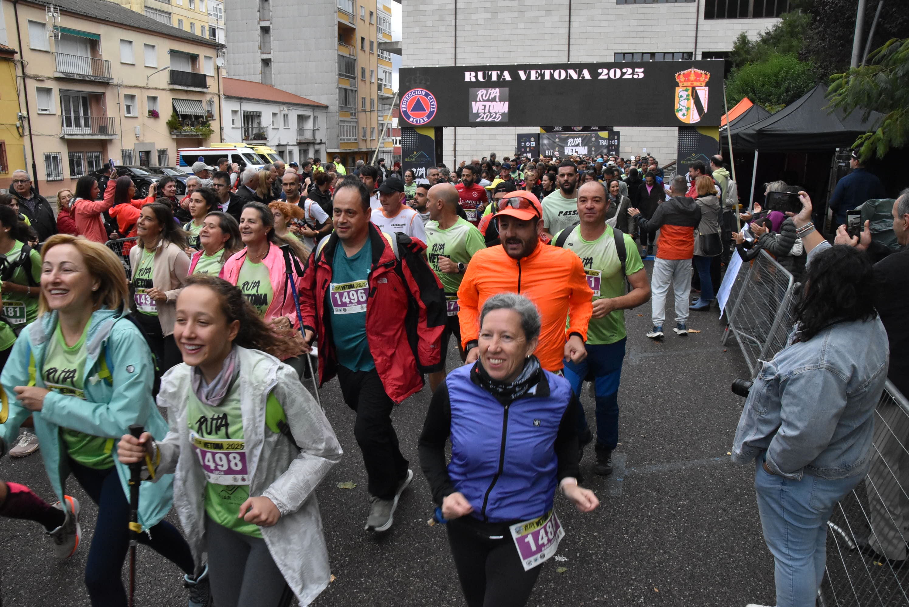 La Ruta Vetona llena Béjar de deporte