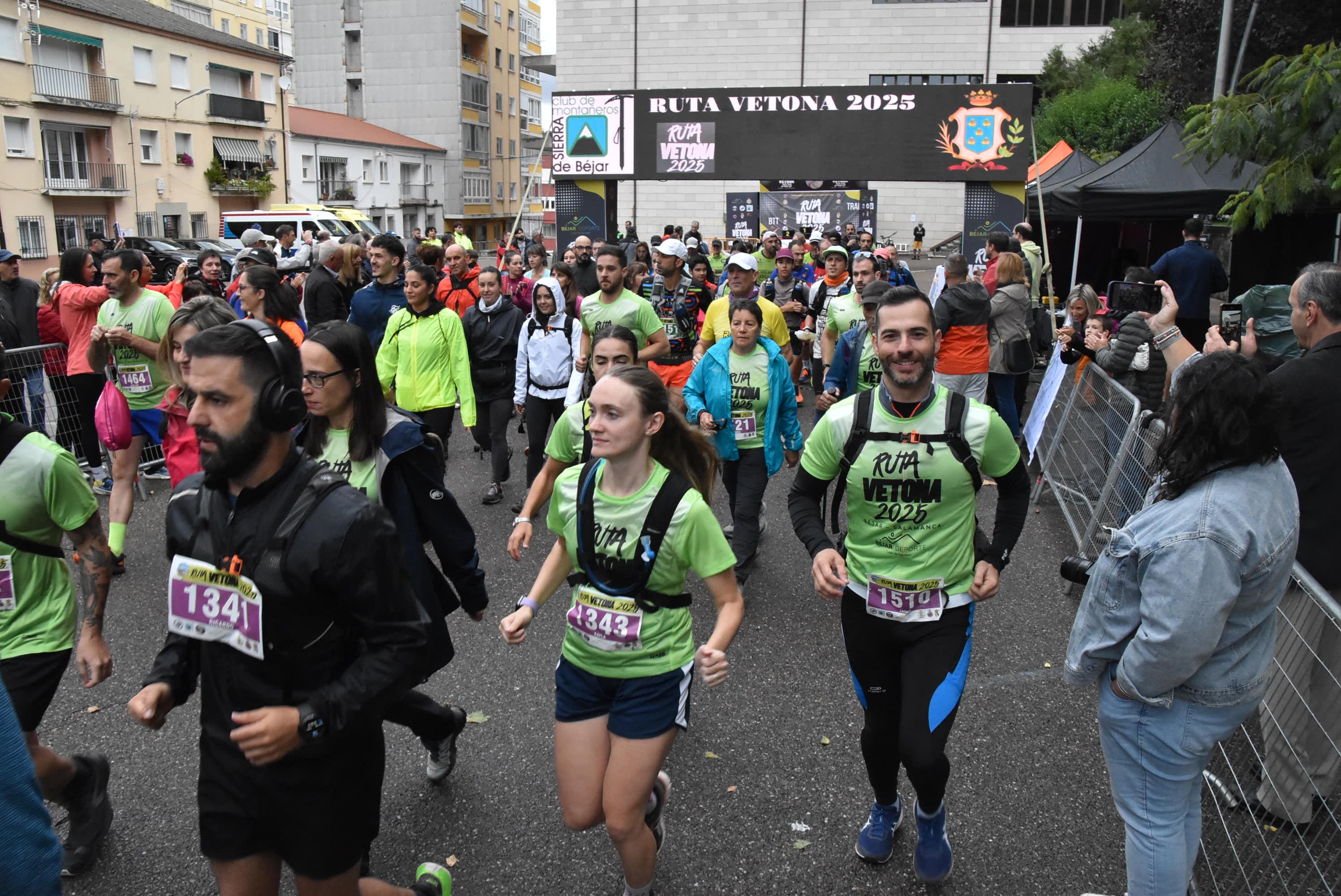 La Ruta Vetona llena Béjar de deporte