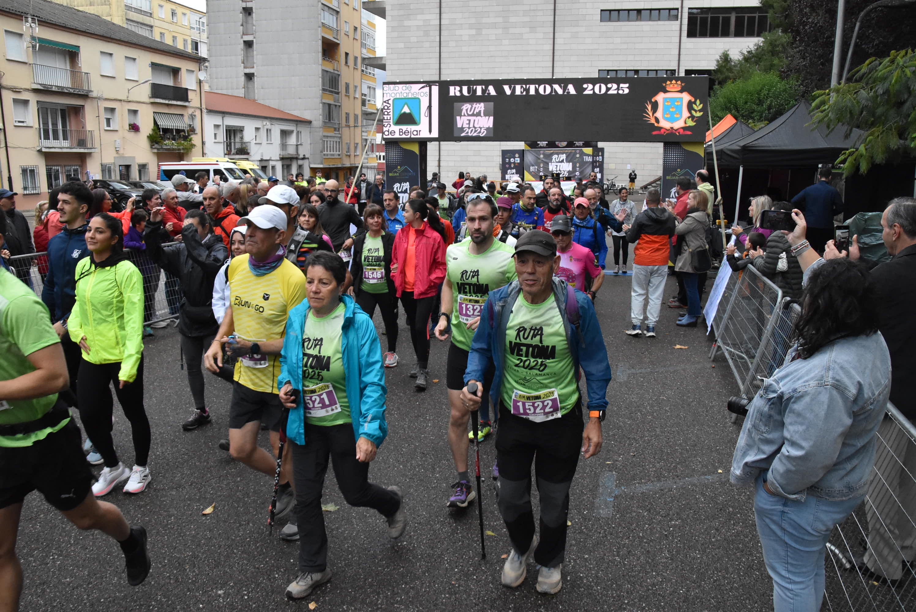 La Ruta Vetona llena Béjar de deporte