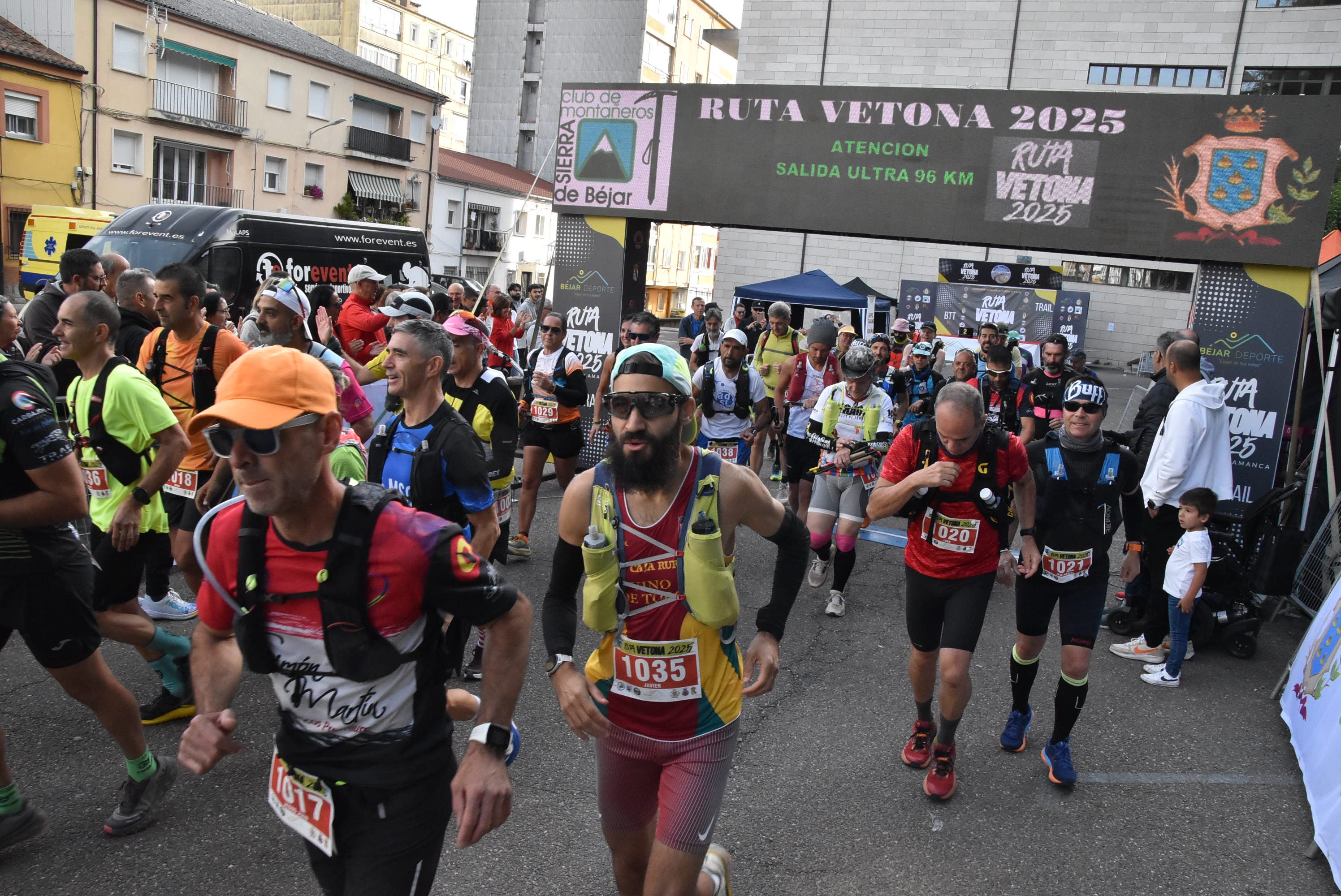 La Ruta Vetona llena Béjar de deporte