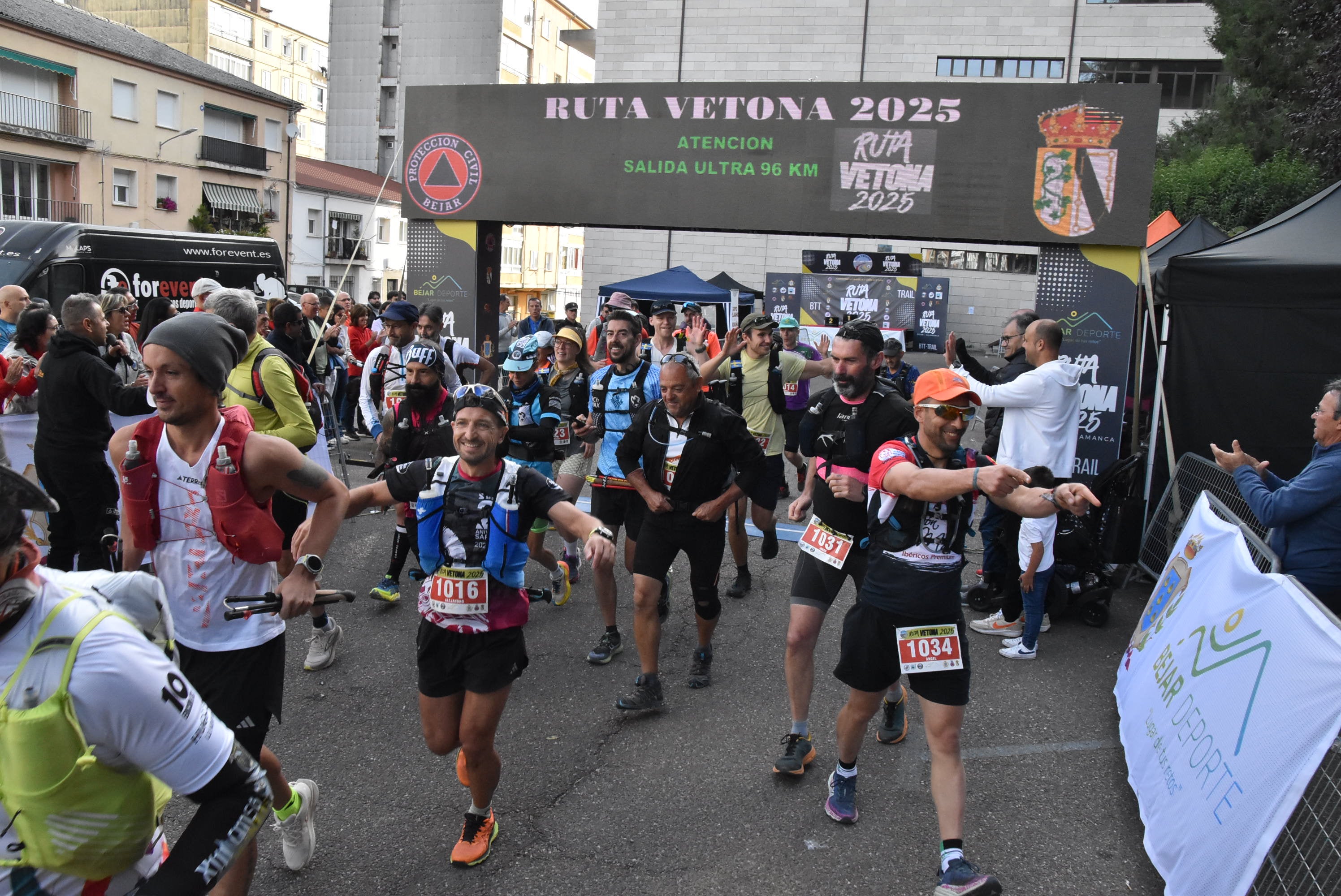 La Ruta Vetona llena Béjar de deporte