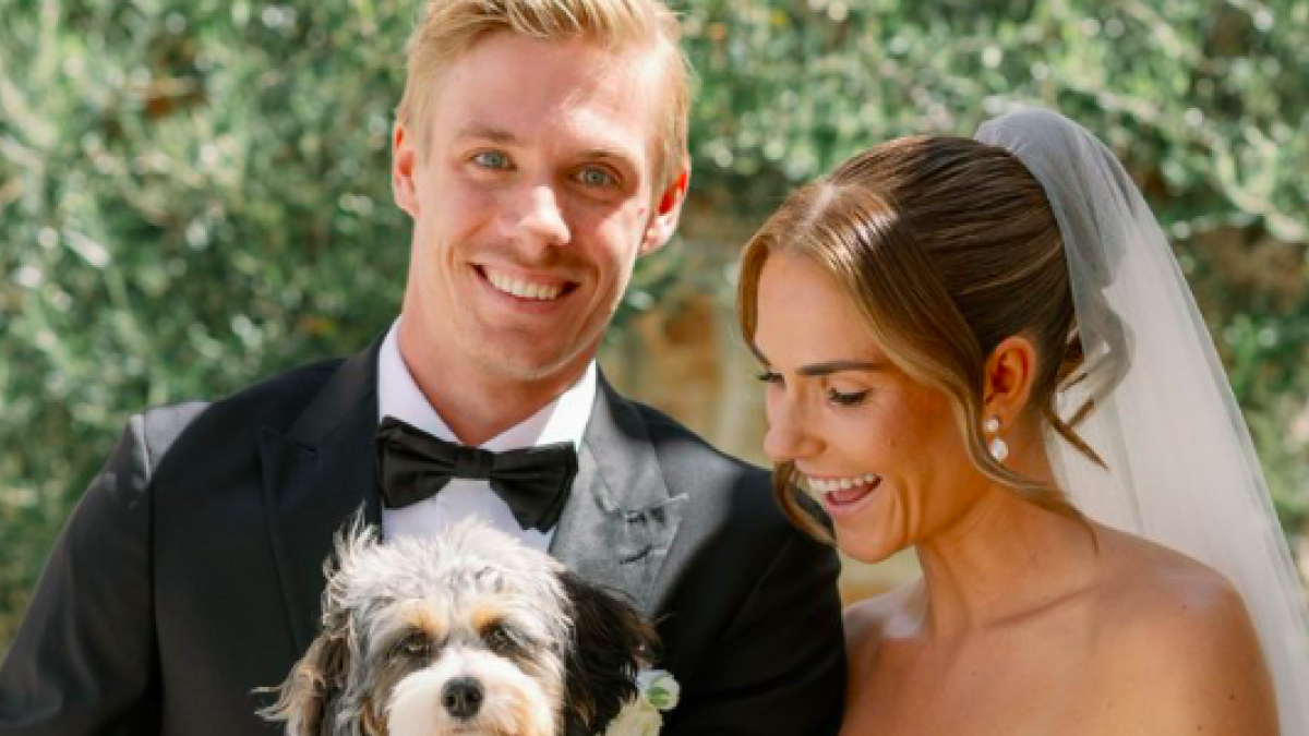 Denis Shapovalov y Mirjam Bjorklund se casan. Fuente: Twitter