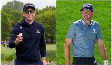 Luke Donald y Keegan Bradley. © Golffile