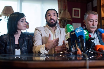 La mujer de Rafael Amargo,