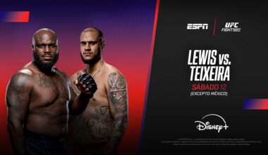 ESPN KNOCKOUT trae a DISNEY+ una noche plena de UFC desde Nashville, con Lewis y Teixeira en la estelar