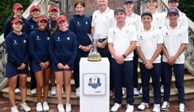 La Junior Ryder Cup, Nagore Martínez, Nassau CC, Bethpage Black, Stephen Gallacher, Suzy Whaley, Ryder Cup,