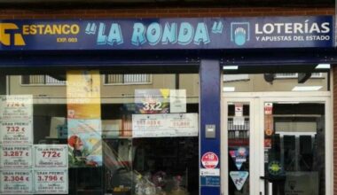 el 03.740, primer premio de la Lotería Nacional, deja 60.000 euros por décimo