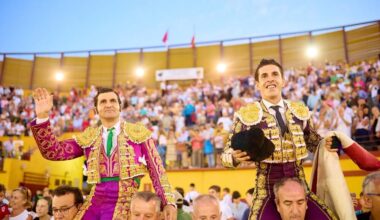 Morante y Talavante, a hombros en Almodóvar