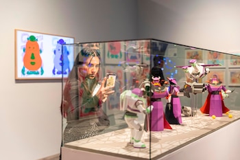 La exposición también dedica un