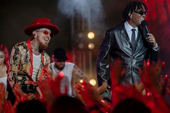 Hamilton y Nanpa Básico interpretaron